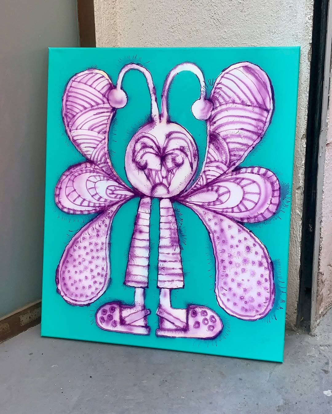 Farfalla al mirtillo