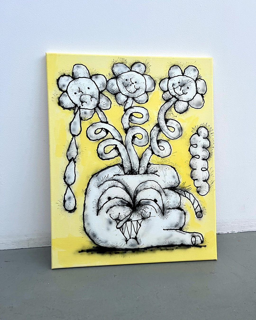 "Three little flowers"