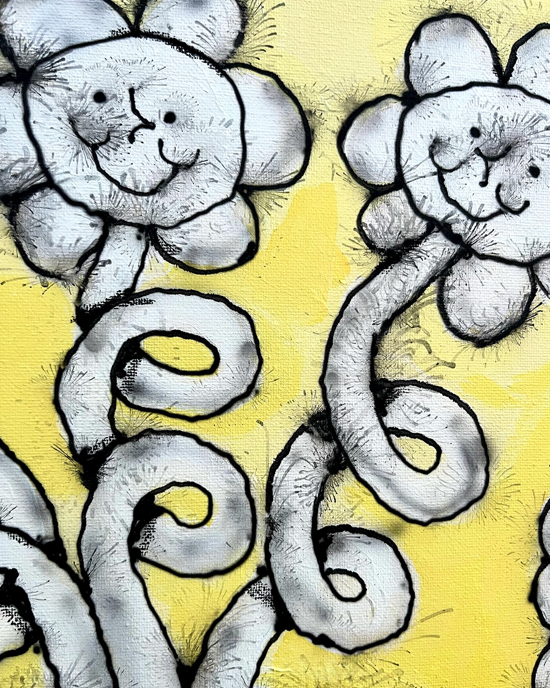 "Three little flowers" 2